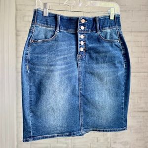 Apt 9 Stretch Jean Pencil Skirt